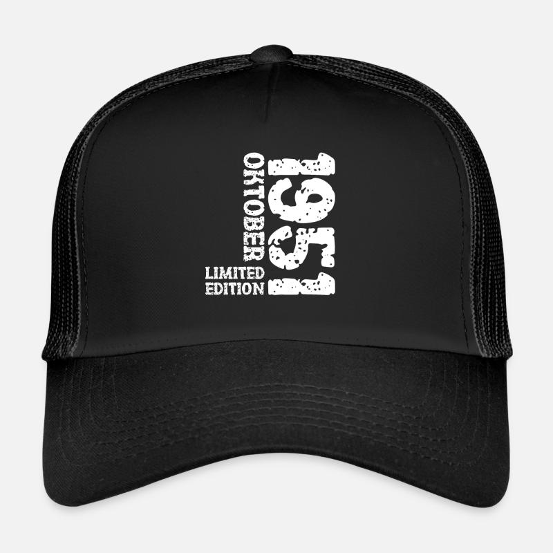 1951 Oktober Limited Edition 72. Geburtstag Deko Trucker Cap