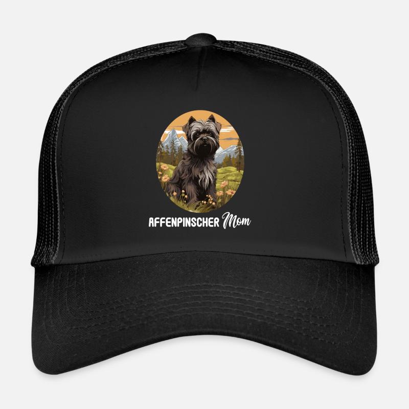 Chien Affenpinscher Casquette trucker 