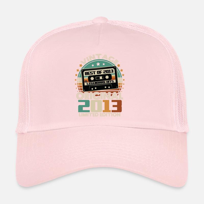 Original 2013 vintage anniversaire rétro Casquette trucker 