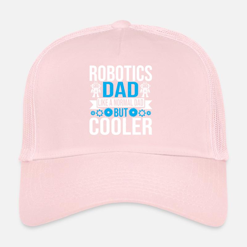 Droid Builder Robotique Papa Père Hommes Construire Robot Casquette trucker 