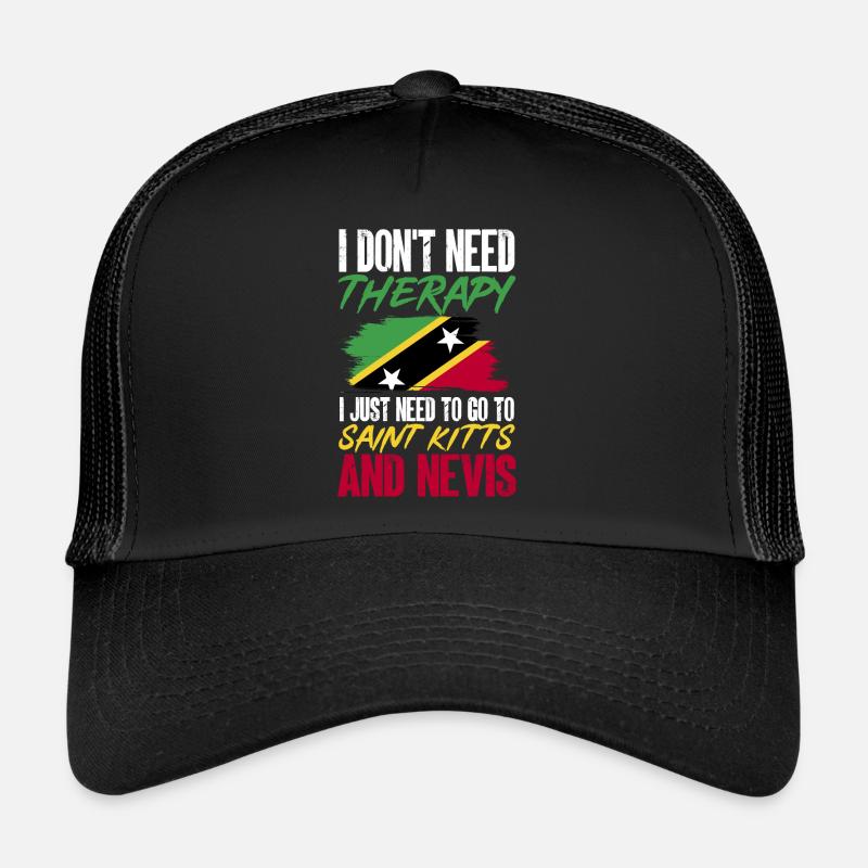 Drapeau de Saint-Kitts-et-Nevis Casquette trucker 