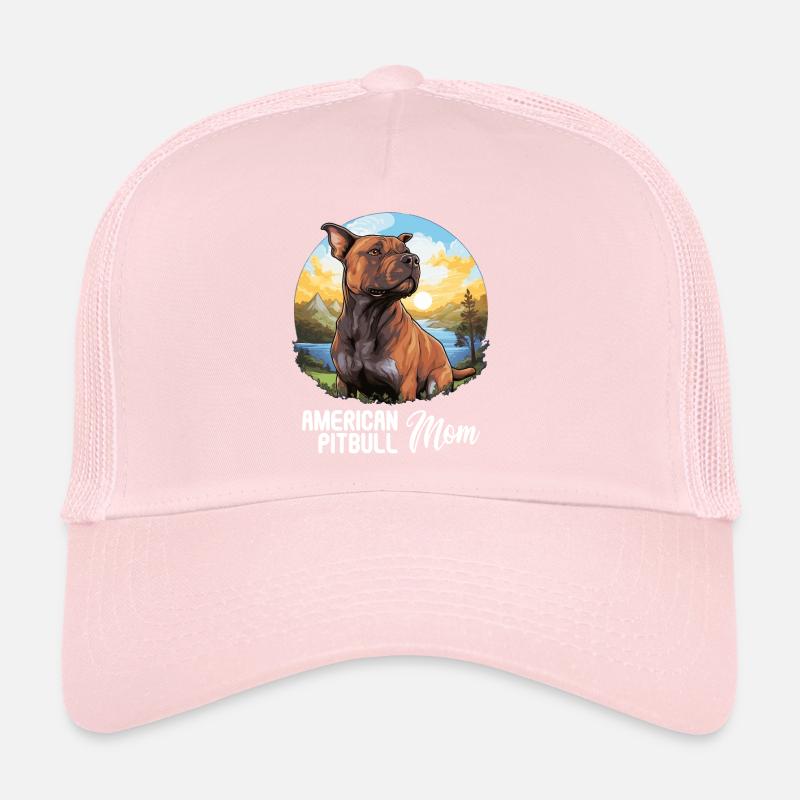 Hund American Pitbull Trucker Cap
