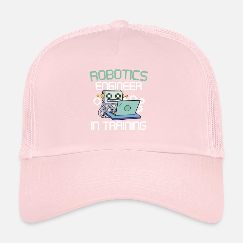Build Robot Droid Builder Robotics Engineer In Tra Trucker Cap