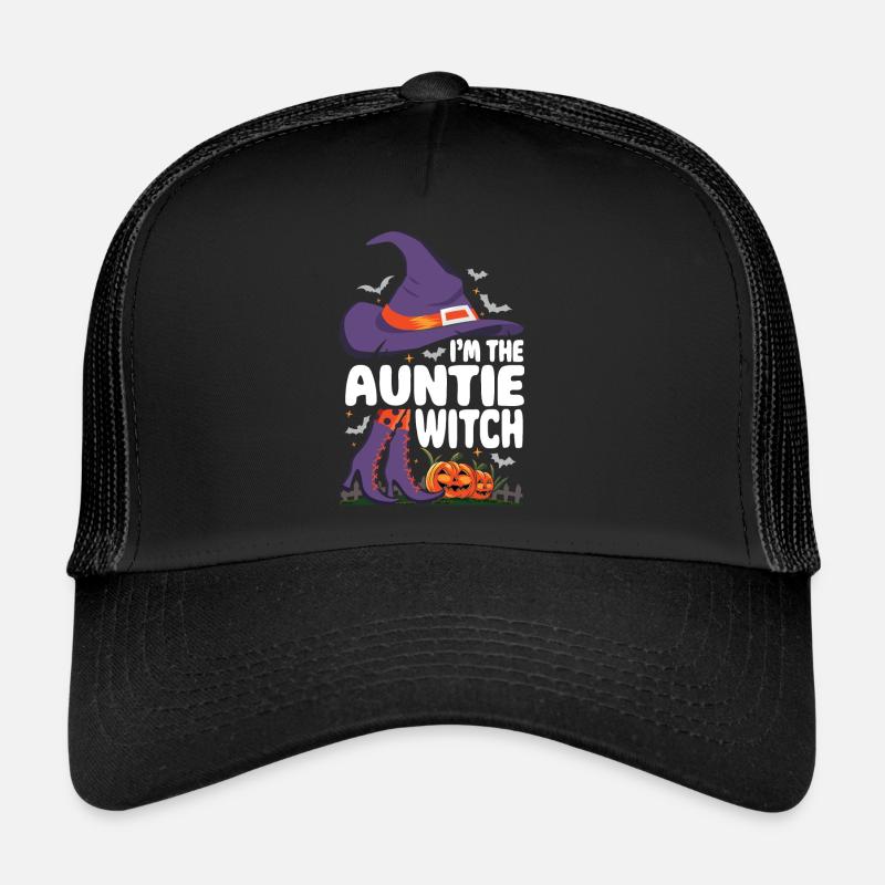 I'm the Auntie Witch Trucker Cap