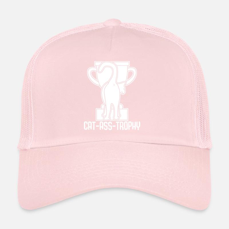 Cat from behind Trucker Cap