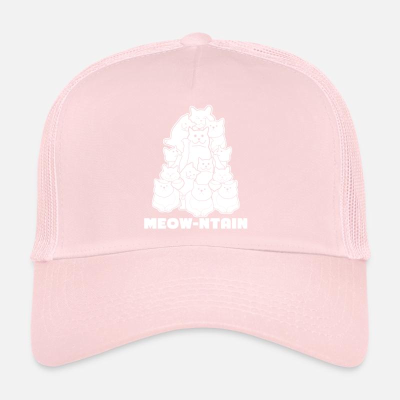 Cat Mountain with Cats Trucker Cap