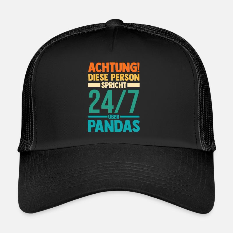 Pandabär Panda Trucker Cap