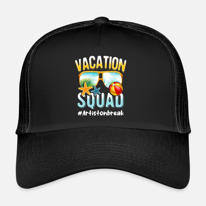 Artist Vacation Squad #Artistonbreak Casquette trucker 