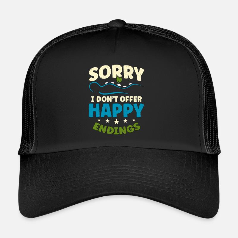 Massage Therapist Sorry I Don't Offer Happy Physio Trucker Cap