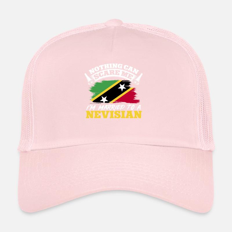 Drapeau de Saint-Kitts-et-Nevis Casquette trucker 