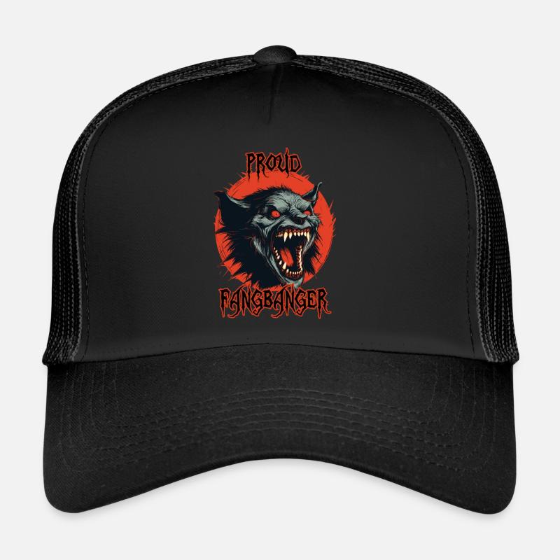 DEmon Kopf, stolzer Fangbanger Trucker Cap