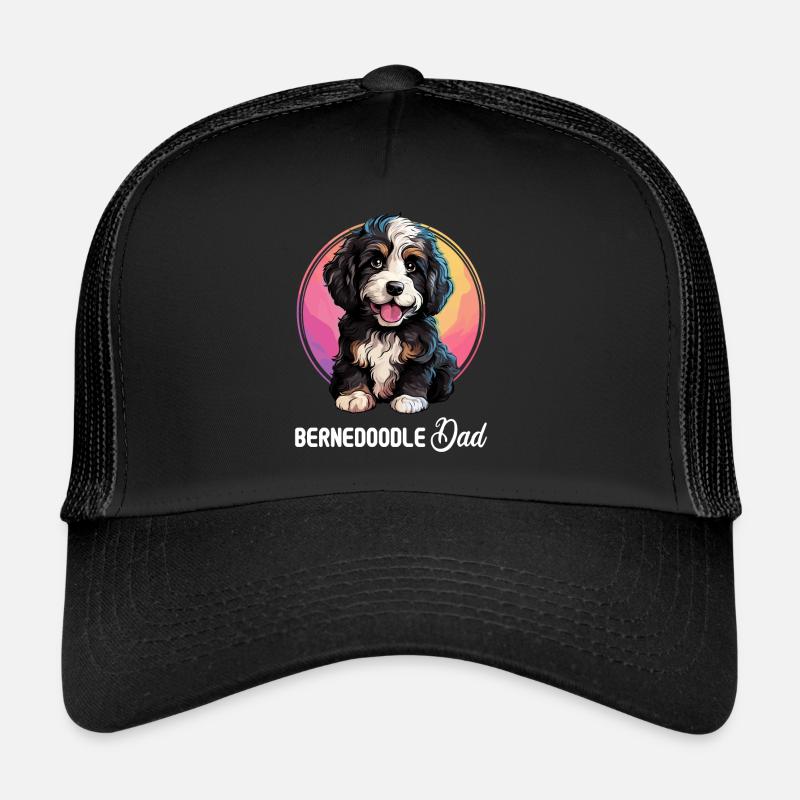Hund Bernedoodle Trucker Cap