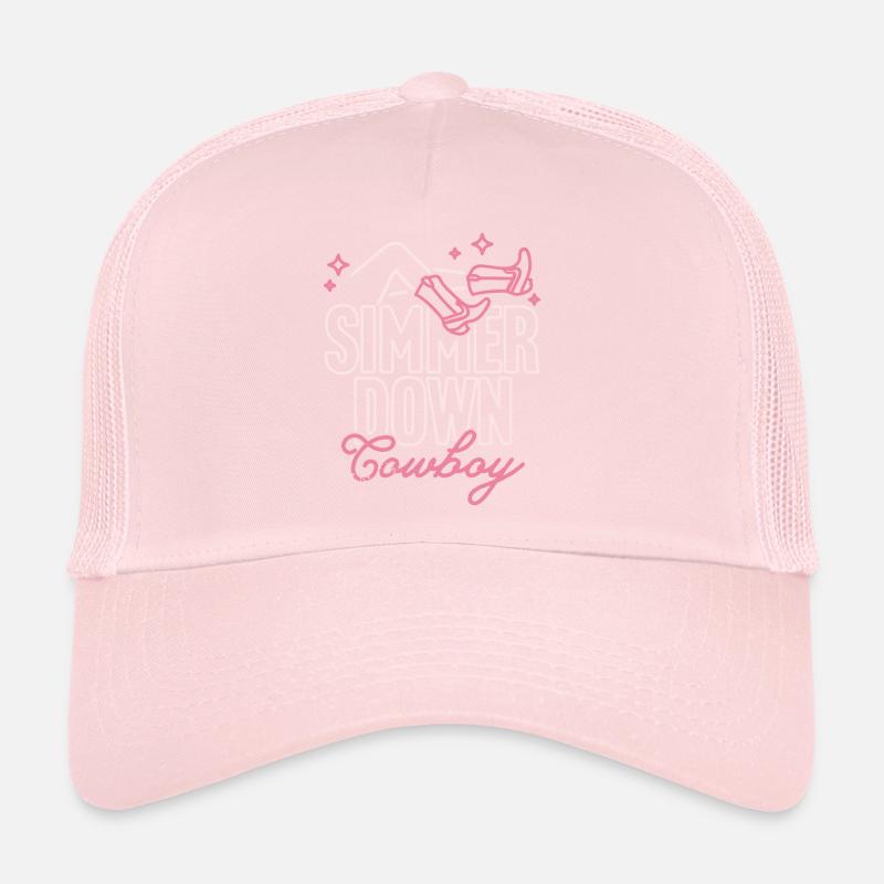 Simmer Down Cowboy Trucker Cap