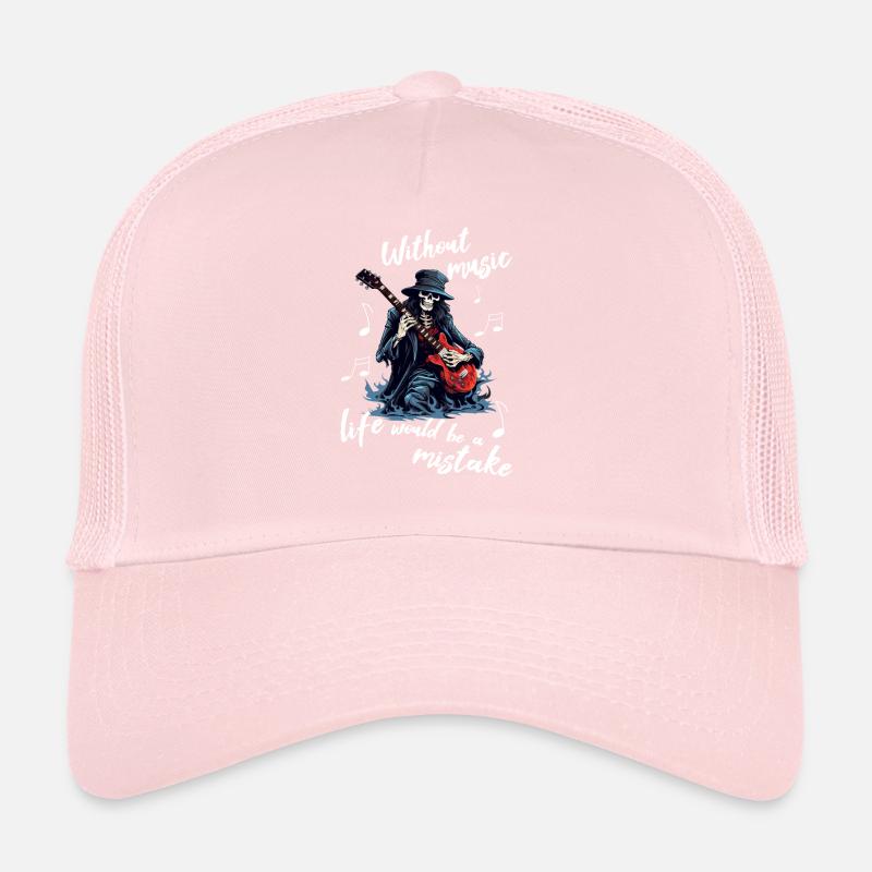 Gitarristen E-Gitarren lustige Sprüche Trucker Cap
