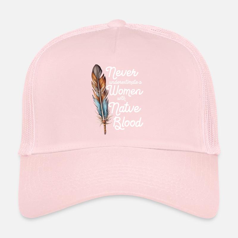 Native Americans Indigenous Indians Trucker Cap