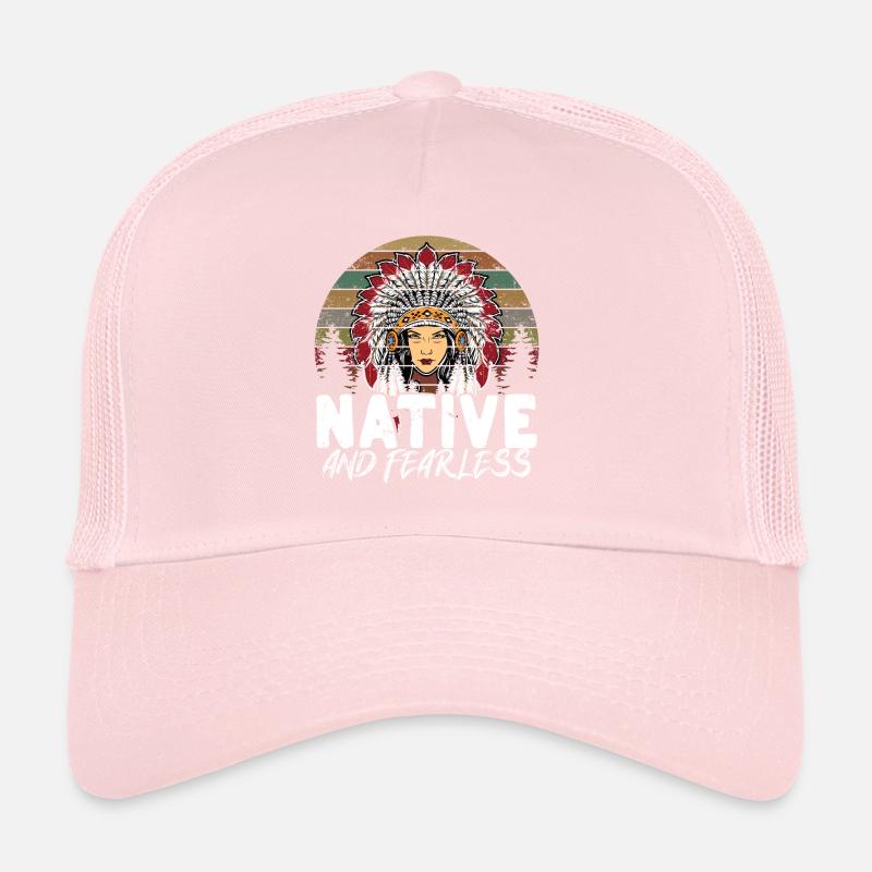 Native Americans Indigenous Indians Trucker Cap