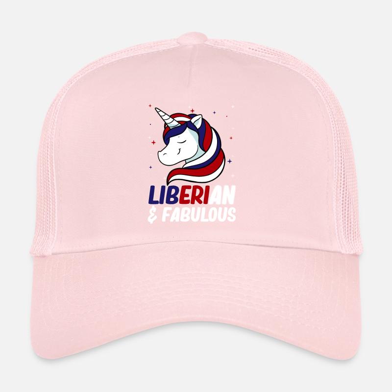 Drapeau du Libéria Libériens Casquette trucker 