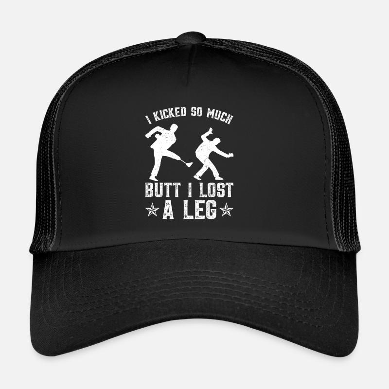 Beinprothese Amputierter Trucker Cap