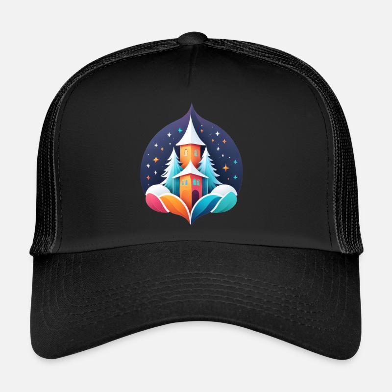 Winter - Trucker Cap - black/black