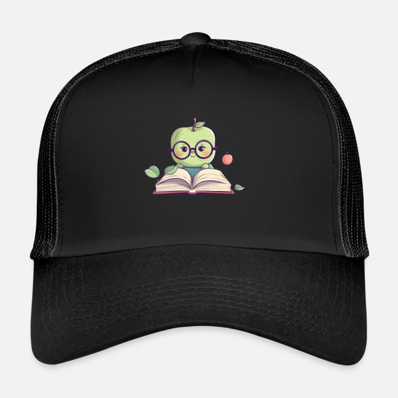 Lecture de livres Bookaholic Read Professeur de bibliothèque Casquette trucker 