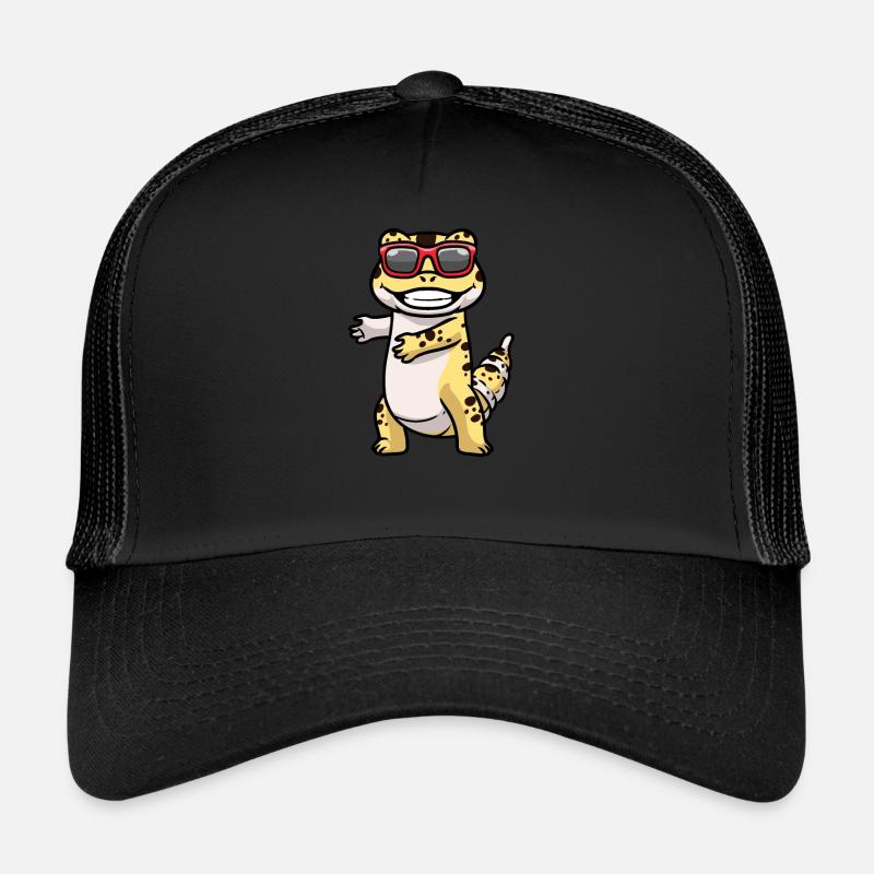 Gecko léopard Gecko pakistanais à queue de bœuf Casquette trucker 