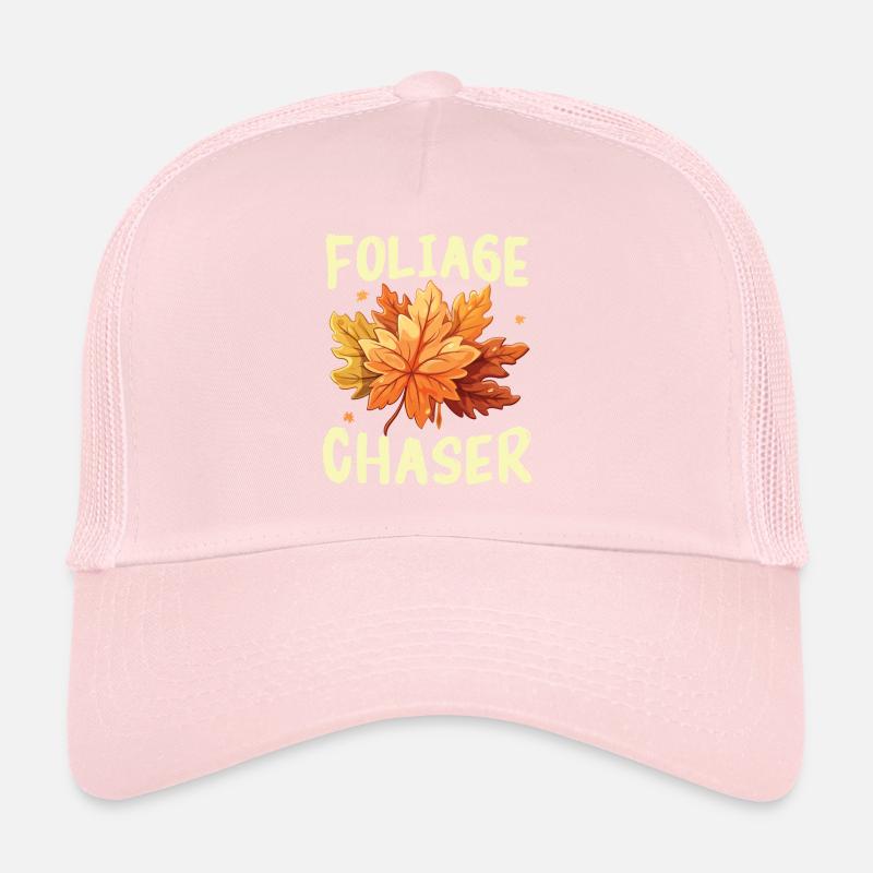 Leaf Peeping Autumn Leaf Peeper Fall Foliage Trucker Cap