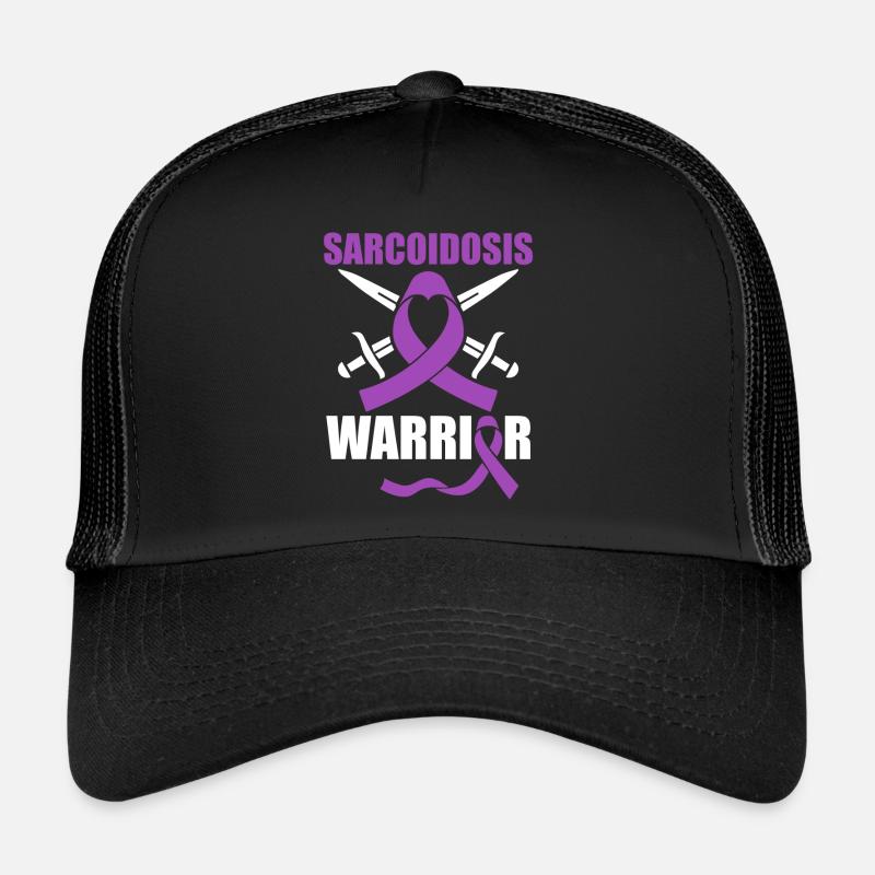 Sarcoidosis Warrior Invisible Disease Trucker Cap
