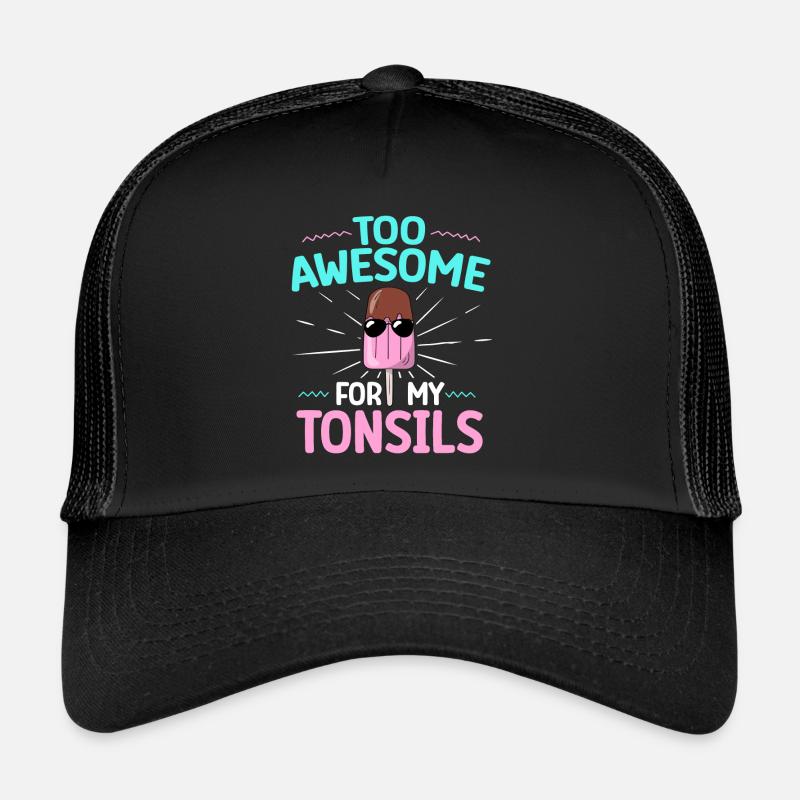 Amygdalectomie, récupération, amygdalectomie Casquette trucker 