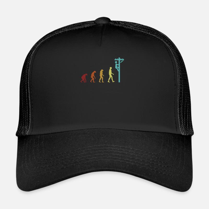 Electrician Evolution Elektroniker Elektriker Trucker Cap
