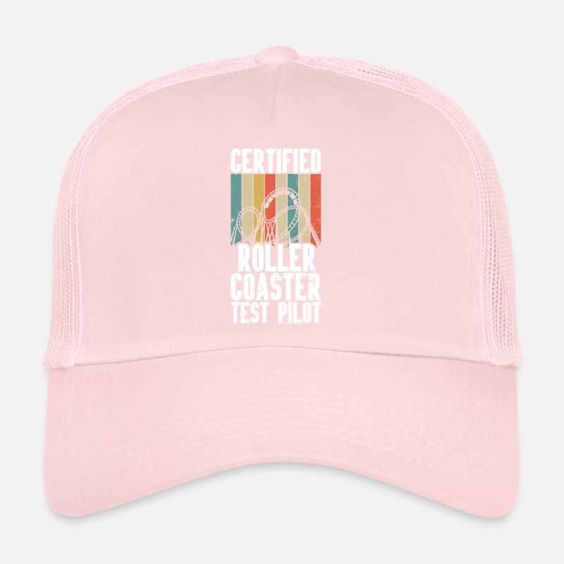 Achterbahnvergnügungspark Achterbahnfahrt Trucker Cap