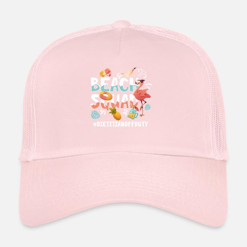 Diététiste Vacances Beach Group Casquette trucker 