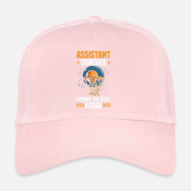 Assistant Coach Sport Trainer Team Coaching Trucker Cap