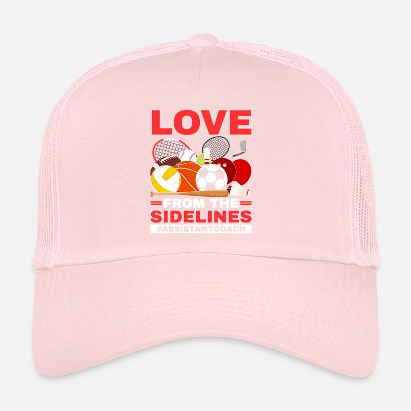 Assistant Coach Sport Trainer Team Coaching Trucker Cap