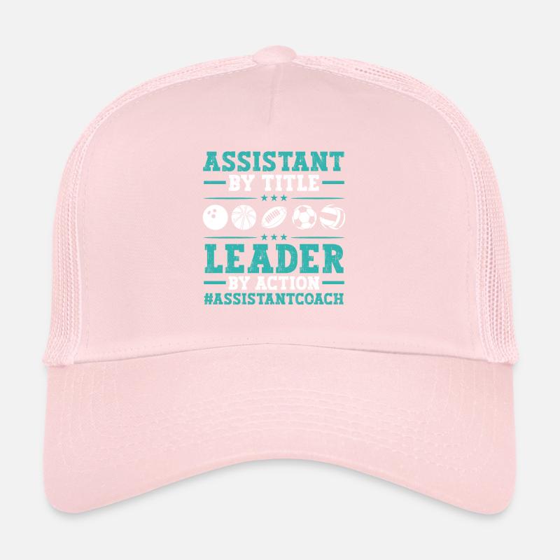 Assistant Coach Sport Trainer Team Coaching Trucker Cap