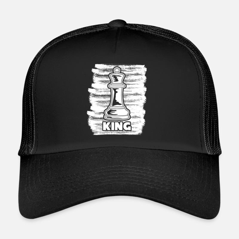 Roi de l’échiquier Casquette trucker 
