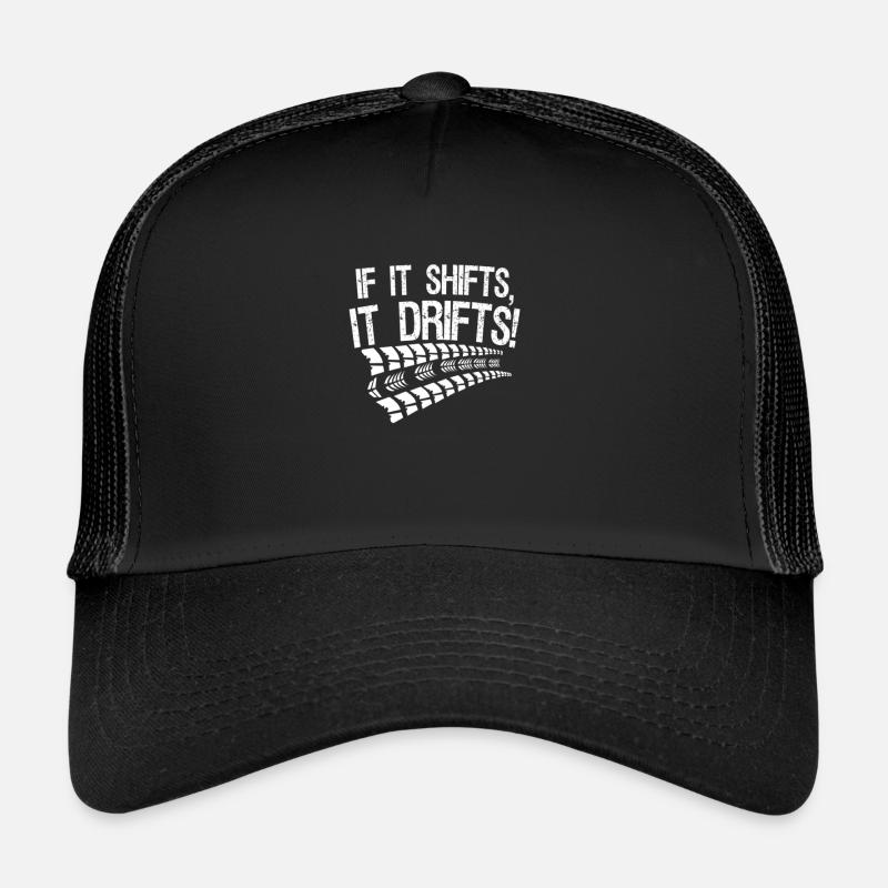 S’IL SE DÉPLACE, IL DÉRIVE ! Garçon Racer Drifting Casquette trucker 