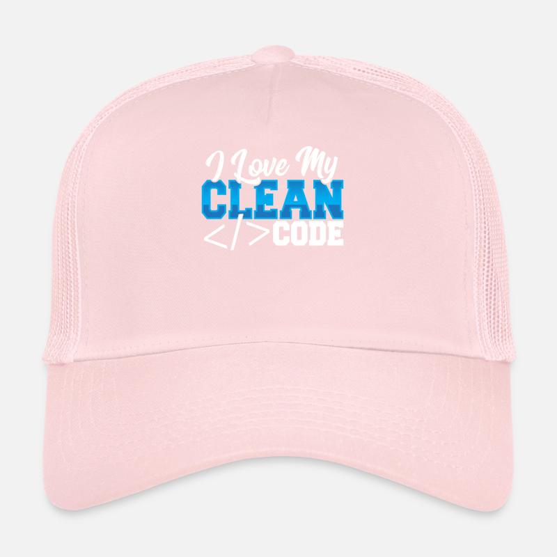 Programmation J’aime mon code propre Casquette trucker 
