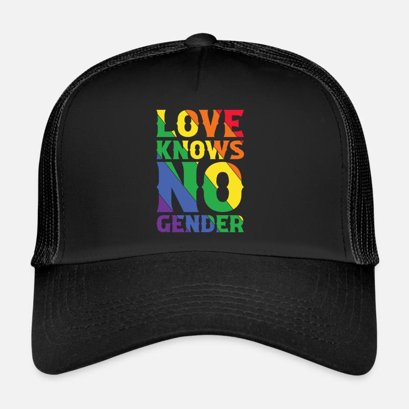 Love knows no gender Trucker Cap