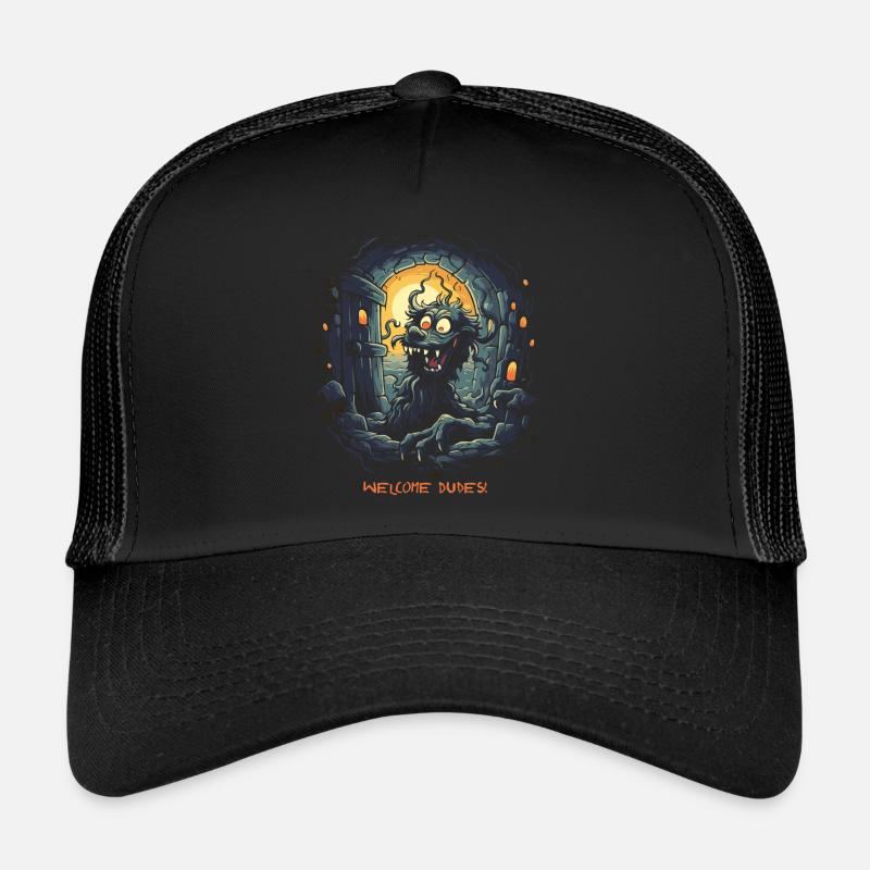 Welcome, Buddies, Dungeon Dog Trucker Cap