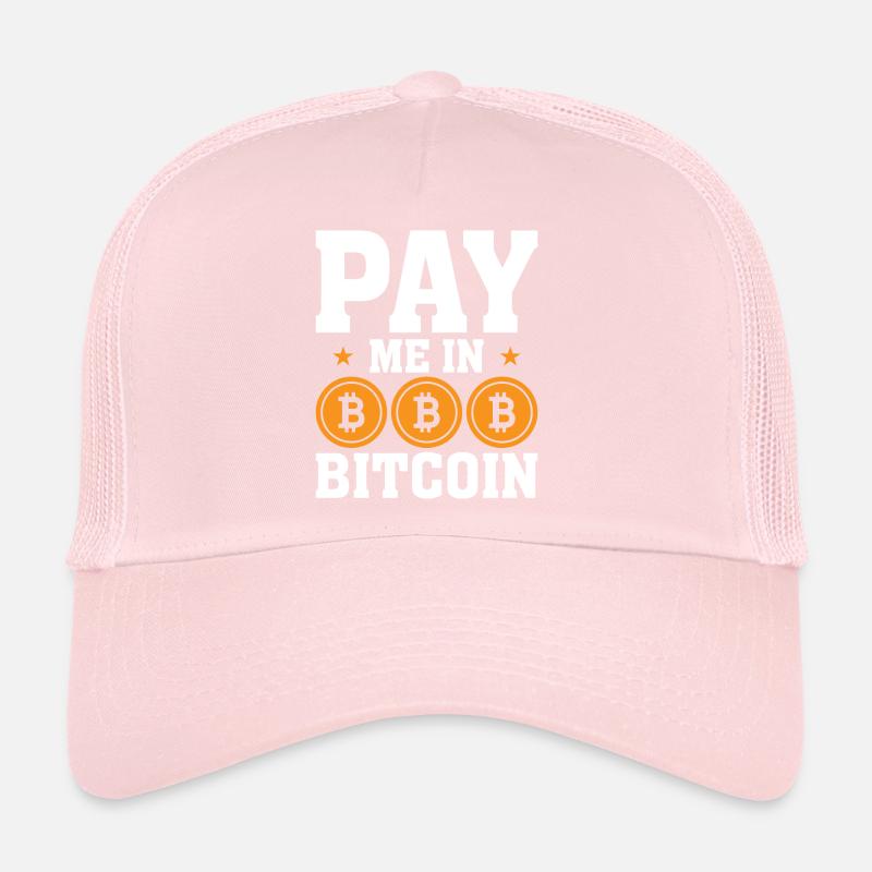Pay me in Bitcoin Trucker Cap