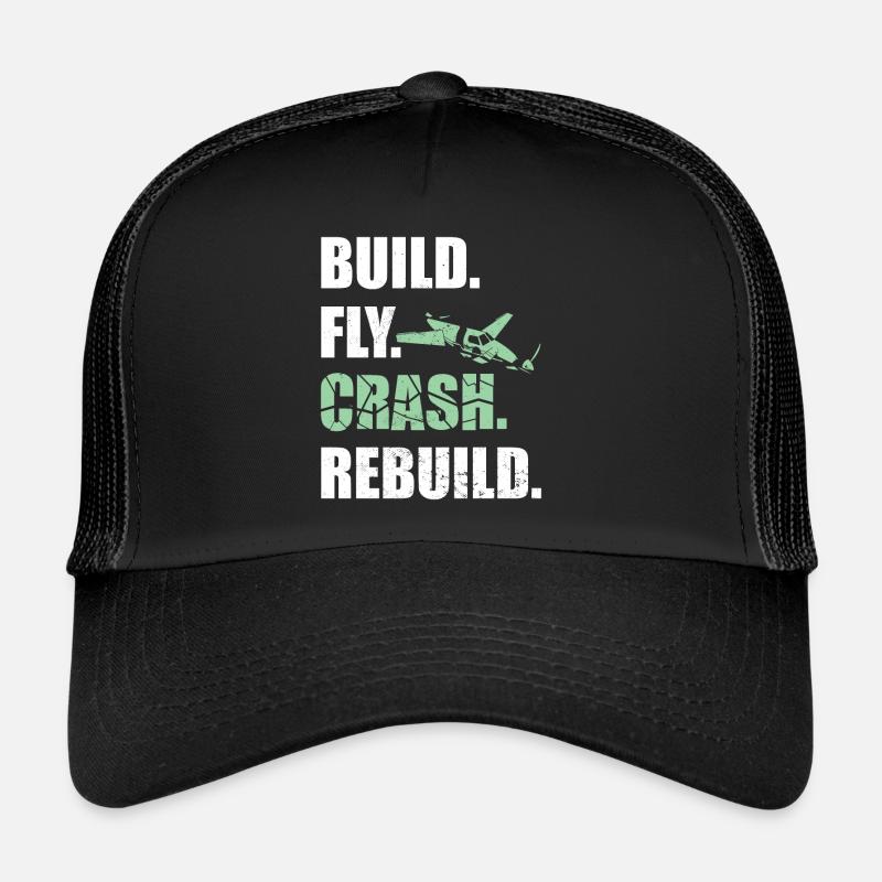 RC Modell Flugzeug Pilot Geschenk Trucker Cap