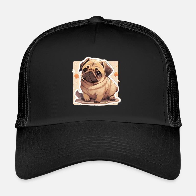 Mops Mops Hund Mops Leben Mops Geschenke Trucker Cap