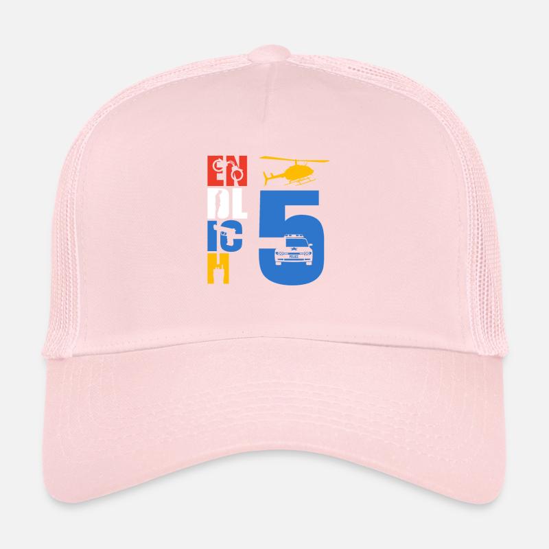Endlich 5 Polizei Trucker Cap