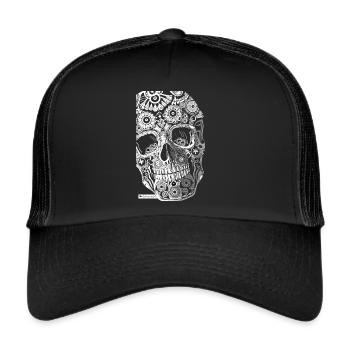Gothic Statement - Your Dark Side with Style - Trucker Cap - black/black - Front