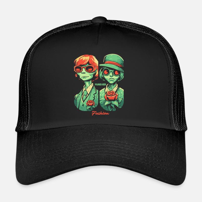 Dessin animé, Forever Créateur de mode Casquette trucker 