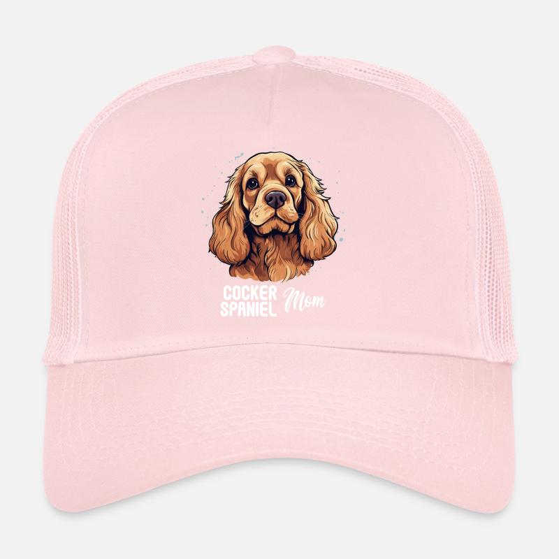 Hund Cocker Spaniel Trucker Cap