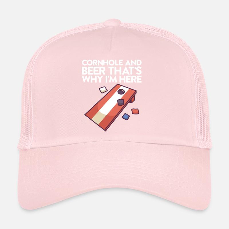 Cornhole Game Corn Hole Outfit with Cornhole Trucker Cap