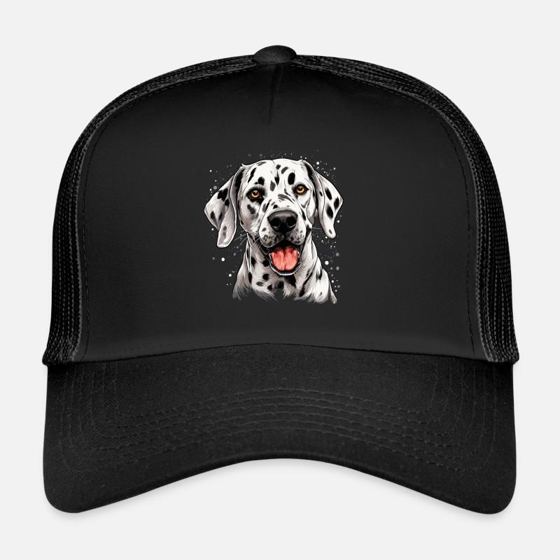 Chien Dalmatien Casquette trucker 