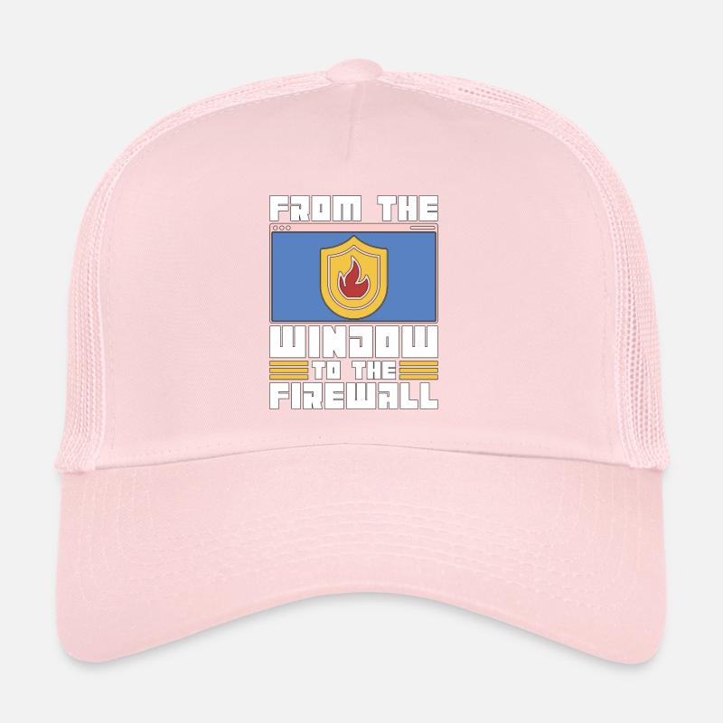 La cybersécurité de la fenêtre à la programmation Casquette trucker 