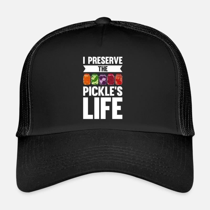 Je préserve la vie du cornichon Casquette trucker 